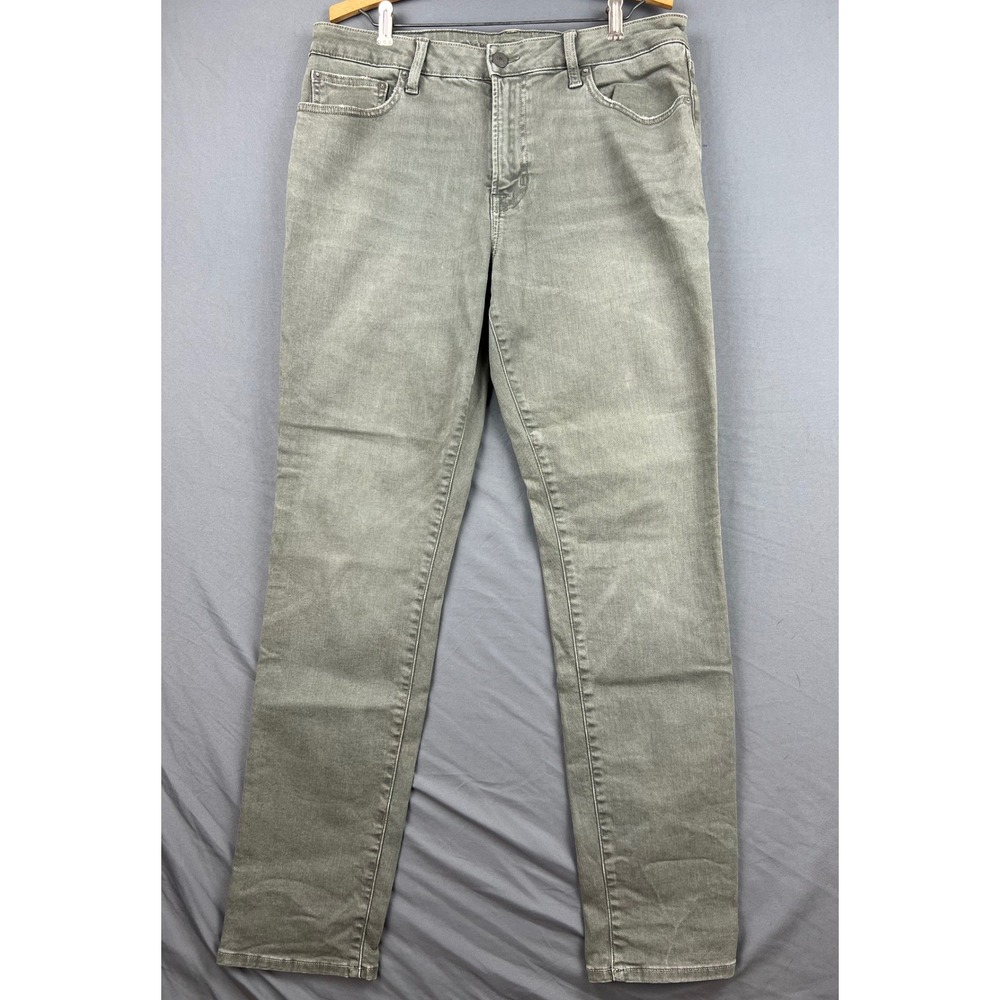 American Eagle Jeans Mens 33x32 Next Level Flex Slim Olive Green Gray Excellent